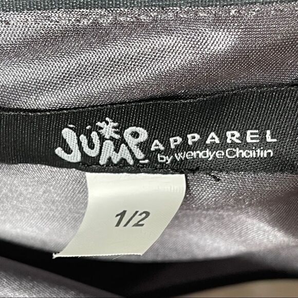 Wendye Chaitin Ombré 60’s Vibe Shift Sheer Mini Dress Size 2 - Picture 3 of 10